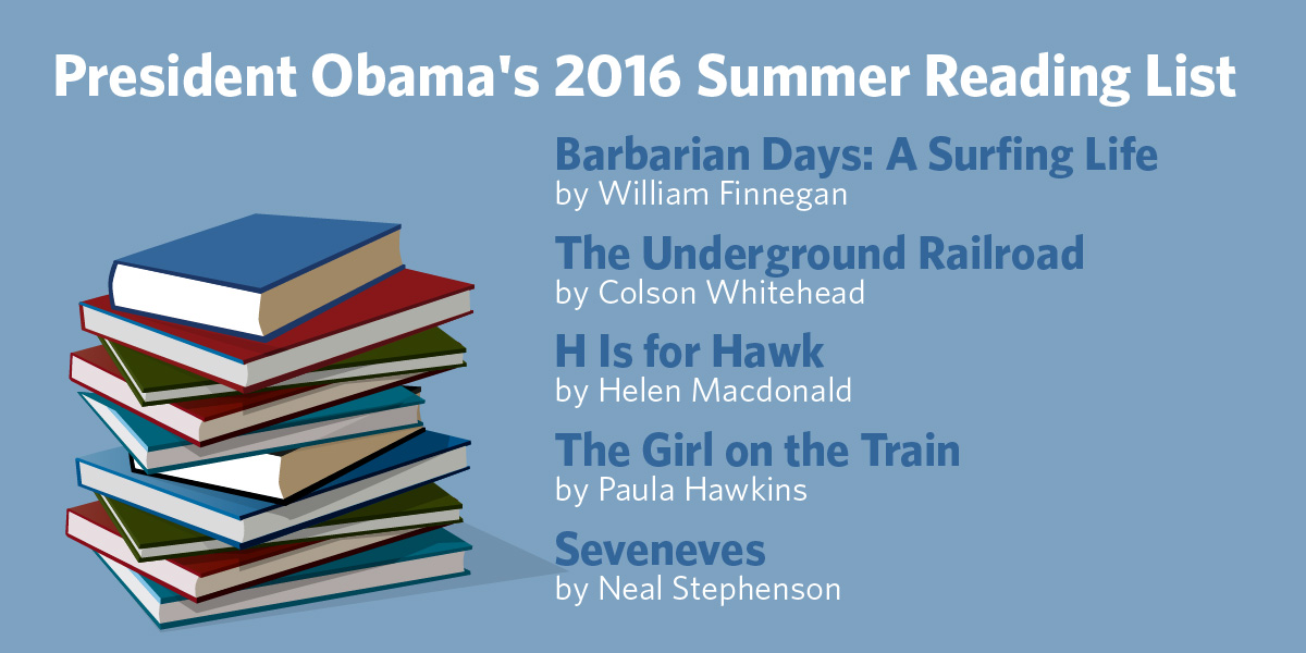 President Obama's Summer Reading List Falmouth Public Library
