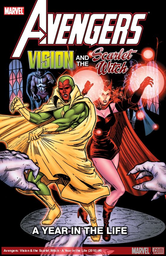Vision and the Scarlet Witch Comics Hint at WandaVision Plot
